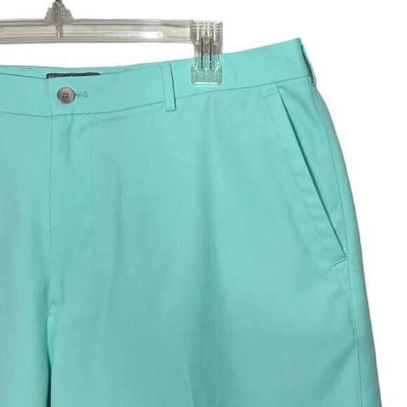 Peter Millar Crown Men's Salem Performance Short Aqua Green Size 36 - Picture 4 of 7